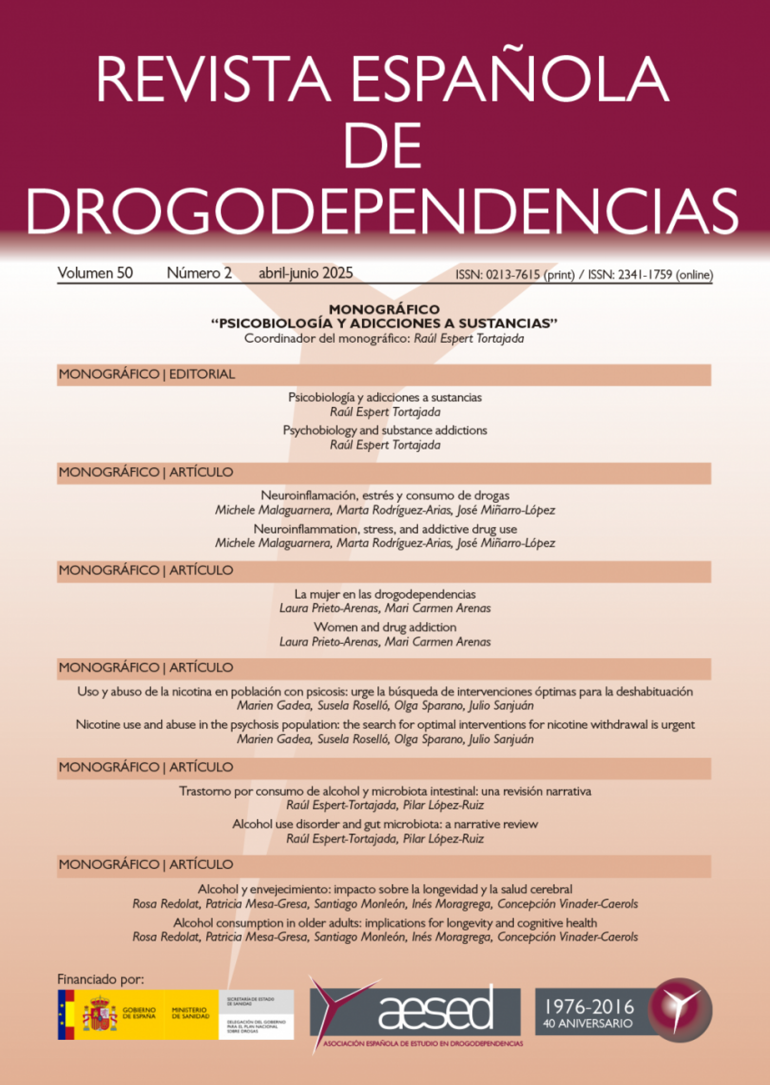 Psychobiology and substance addictions