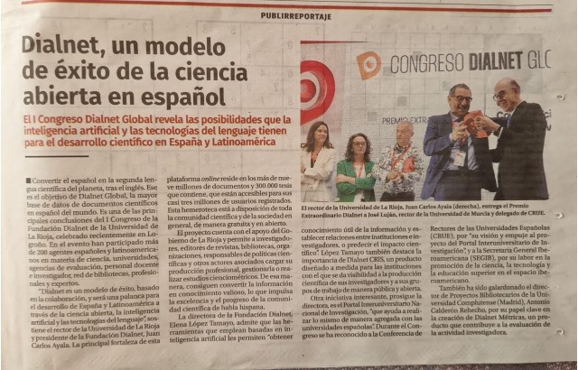 Dialnet, un modelo de &eacute;xito de la ciencia abierta en espa&ntilde;ol